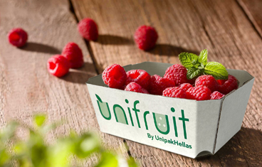 UNIFRUIT®: UNIPAKHELLAS Eco-friendly Corrugated Punnets and trays, for Sustainable Fresh Produce Packaging