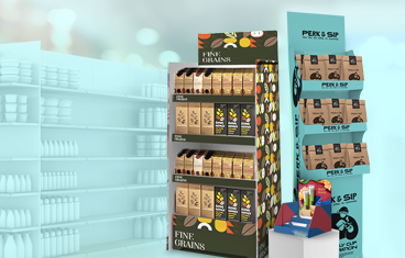 POP POS corrugated display stands